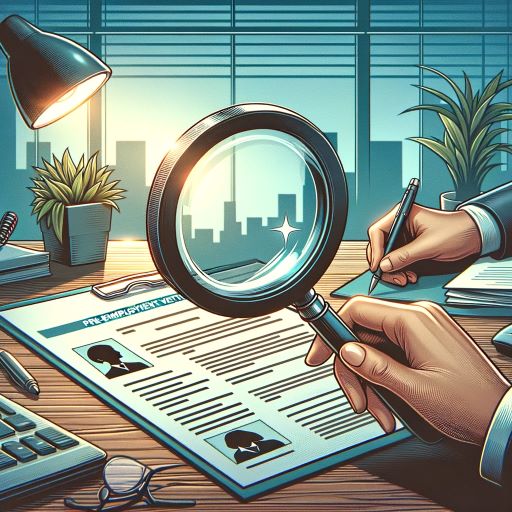How far do most companies go on background checks?